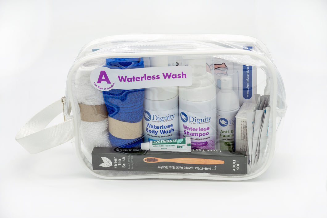 Large Waterless Wash Bag